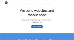 Desktop Screenshot of designcloud.com